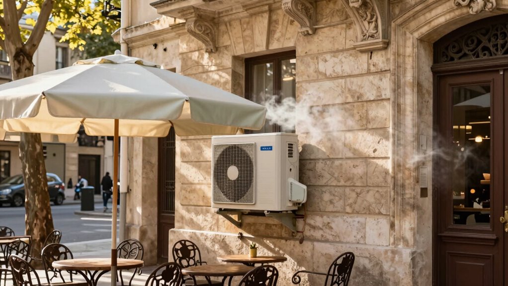 historic architecture favors passive cooling