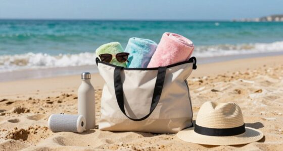 light efficient beach packing