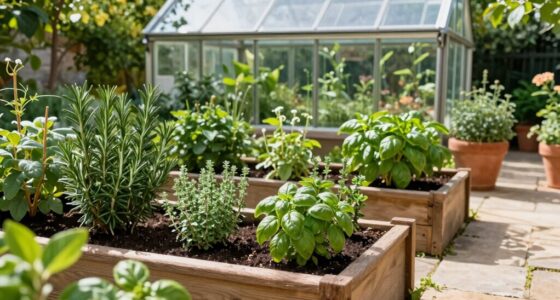mediterranean herb garden setup