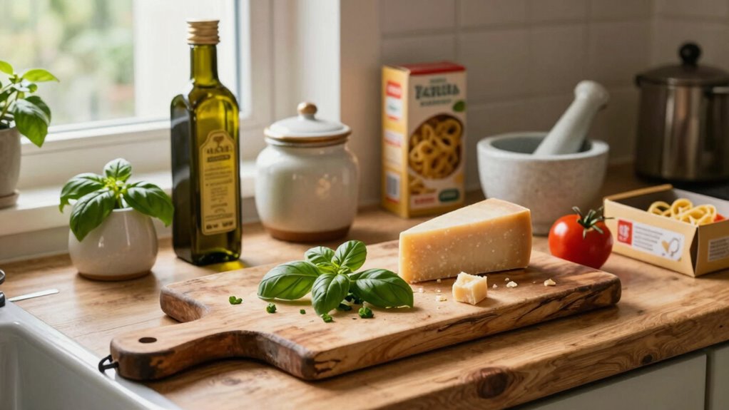 organized authentic italian kitchen