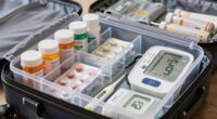 pack medications securely properly