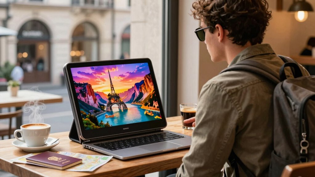 portable monitors enhance travel productivity