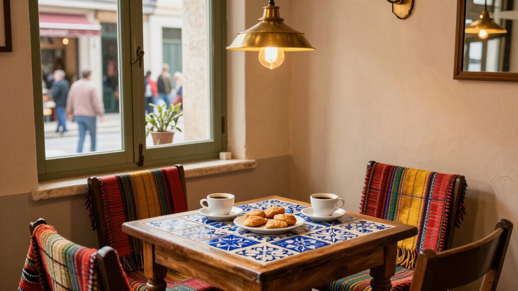 portuguese caf inspired cozy decor