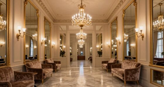reflective surfaces enhance space