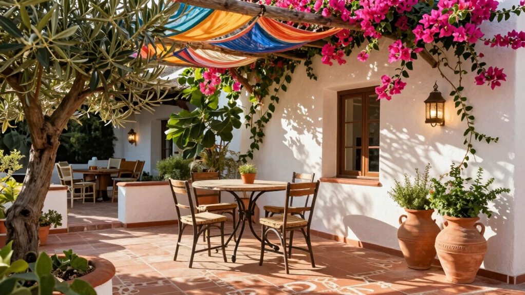 rustic colorful mediterranean charm