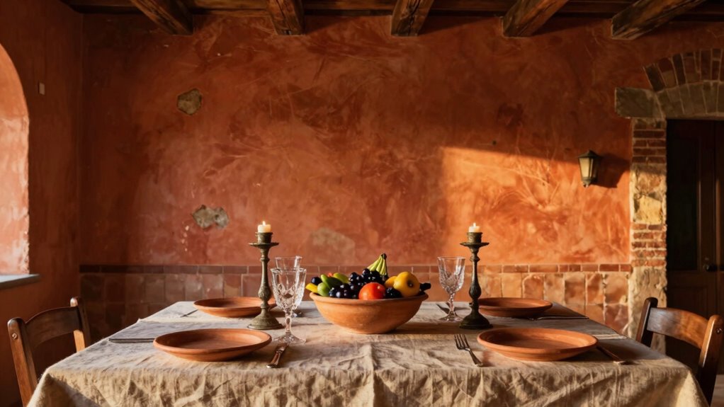 rustic warmth and authenticity