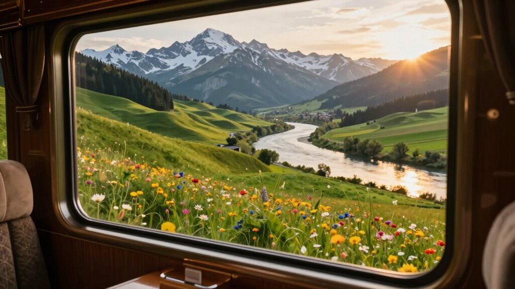 scenic train journeys reveal historic sights