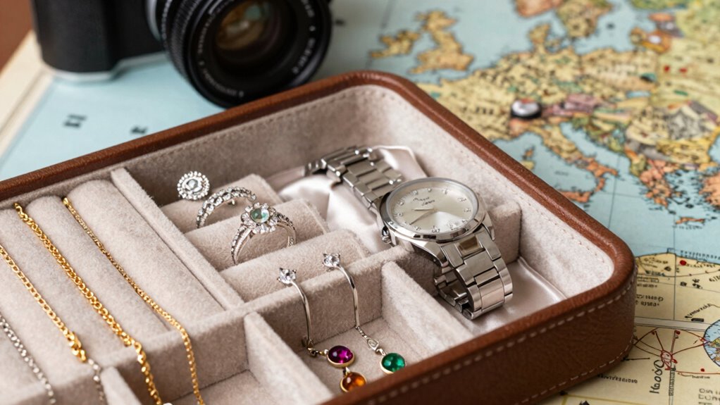 secure jewelry while traveling