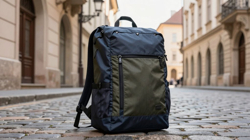 secure weatherproof city backpack