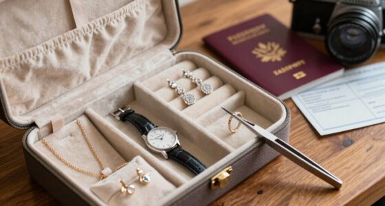 securely pack jewelry safely