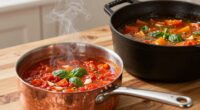 suitable durable even heating cookware