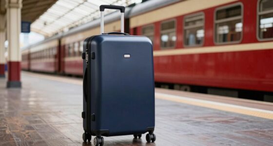 train friendly compact luggage