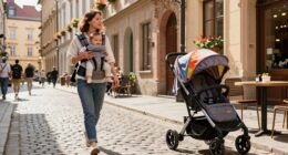 traveling with infant gear