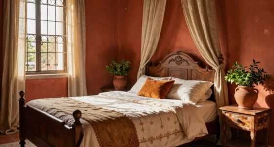 tuscan inspired bedroom decor