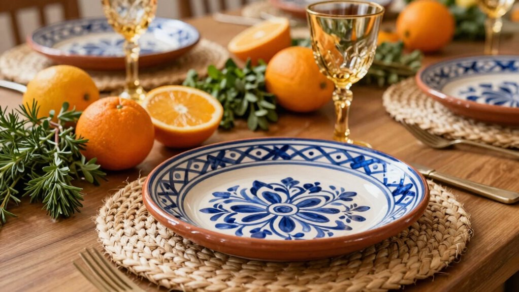 vibrant durable mediterranean dinnerware