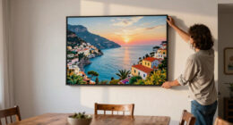6 Best Amalfi Coast Wall Art for Dining Rooms in 2026