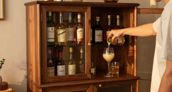 9 Best Home Bar Cabinets for Aperitivo Setups in 2026