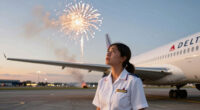 Delta Flight Hit By Firework While Landing At Midway Airport On Fourth Of July