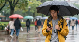 Rainfall Threatens Independence Day Travel on East Coast