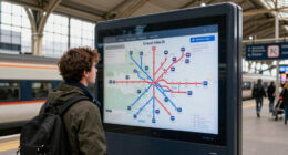 Real-time Map Of Great Britain's Rail Network
