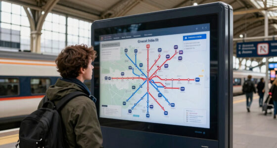 Real-time Map Of Great Britain's Rail Network