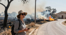 Wildfires Threaten Homes Across Sicily, Italy